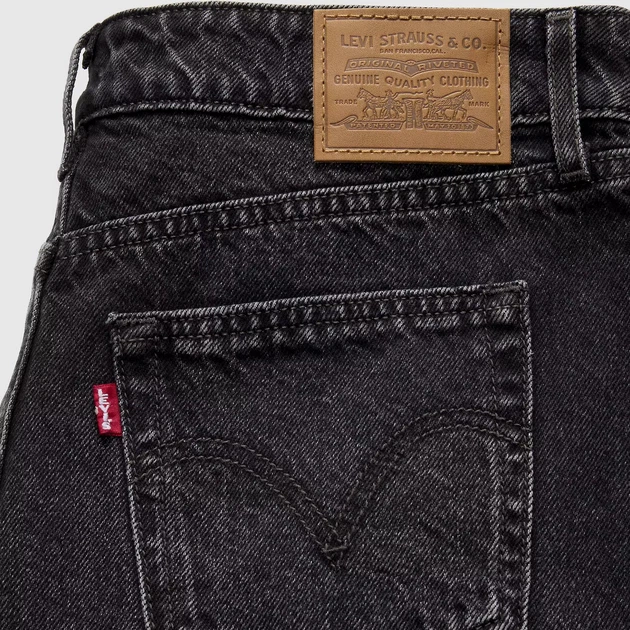 Spodenki damskie krótkie jeansowe Levi`s Low Loose Short 005DR-0003 29 Czarne (5401187792361) - obraz 8