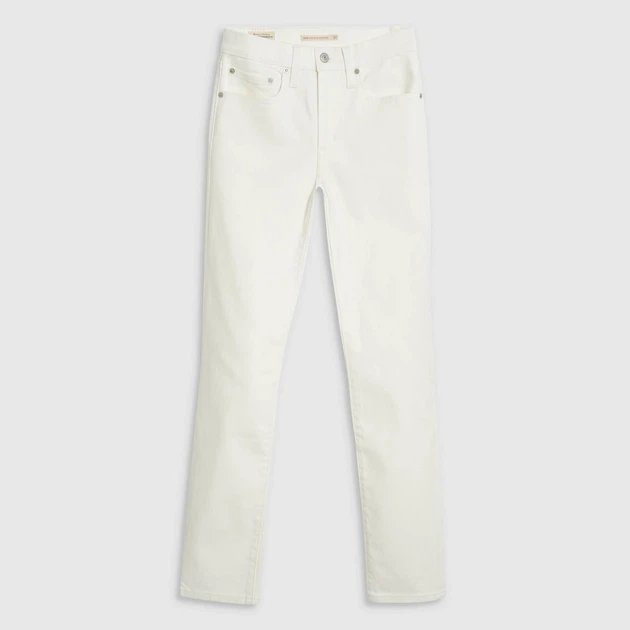 Джинси Slim Fit жіночі Levi`s 724 High Rise Straight 18883-0362 W25L30 Білі (5401157958155) - зображення 7