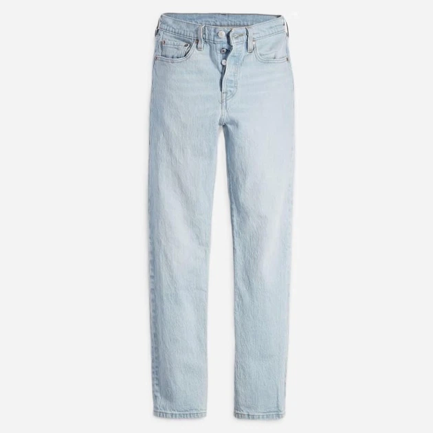 Jeansy regular fit damskie Levi`s 501® Crop 36200-0326 W27L30 Błękitne (5401157239476) - obraz 7