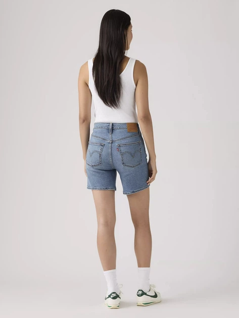 Шорти джинсові короткі жіночі Levi`s 501® Mid Thigh Short A9296-0006 30 Сині (5401187785189) - зображення 4