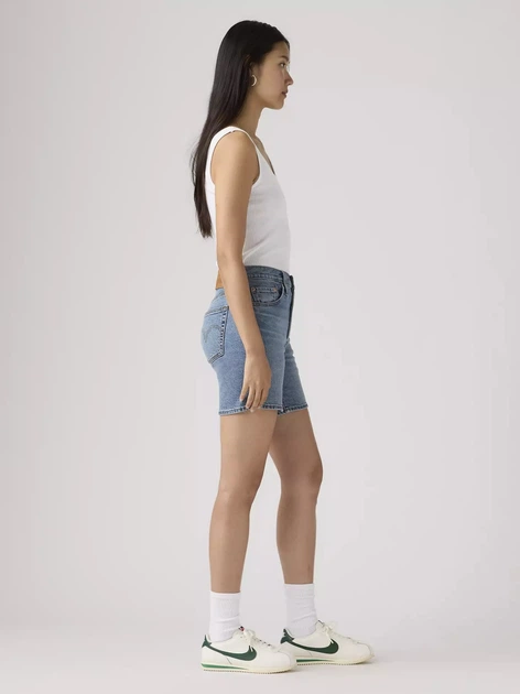 Шорти джинсові короткі жіночі Levi`s 501® Mid Thigh Short A9296-0006 30 Сині (5401187785189) - зображення 6
