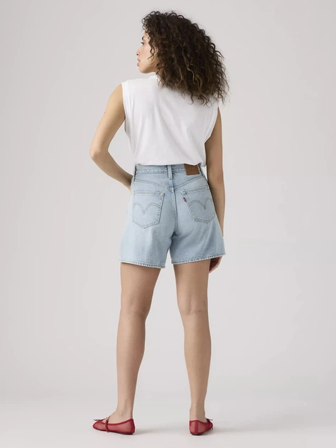 Шорти джинсові короткі жіночі Levi`s High Baggy Short A9311-0000 29 Блакитні (5401157224397) - зображення 4