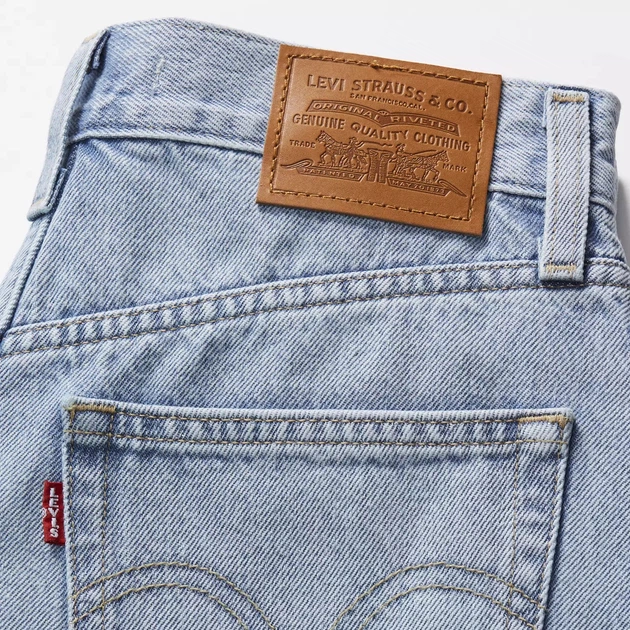Spodenki damskie krótkie jeansowe Levi`s High Baggy Short A9311-0000 27 Błękitne (5401157180303) - obraz 8