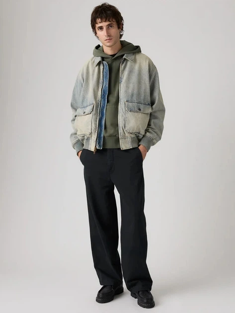 Брюки чоловічі Levi`s XX Chino Baggy Pltd 0057Q-0003 W36L34 Чорні (5401187840833) - зображення 6