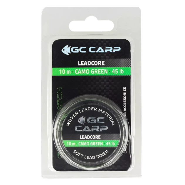Лідкор зі свінцем GC G.Carp Leadcore 10м 50lb Caмo Green - Фото 3 Лідкор зі свінцем GC G.Carp Leadcore 10м 50lb Caмo Green - зображення 3
