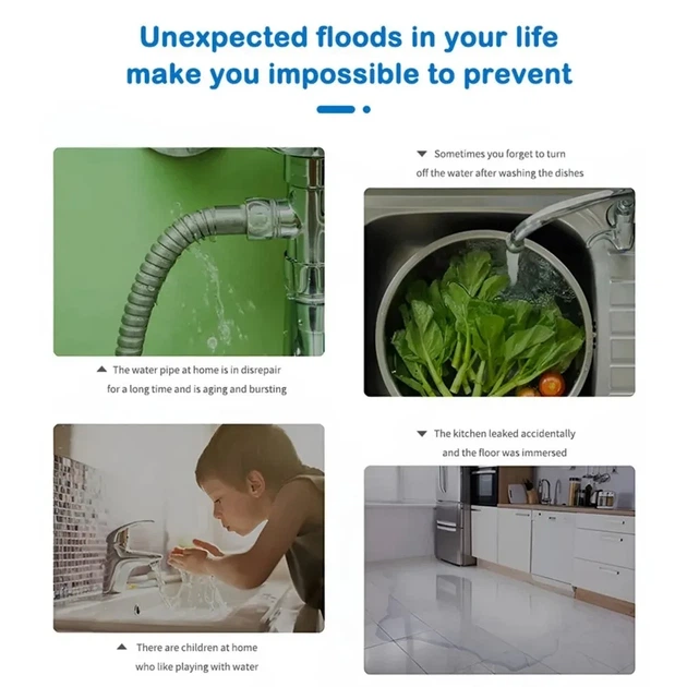Датчик утечки воды ZigBee Детектор затопления Tuya - Фото 5 Датчик утечки воды ZigBee Детектор затопления Tuya - изображение 5