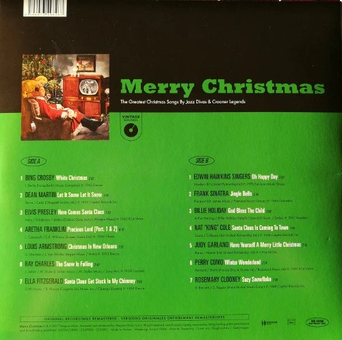 Виниловый диск VARIOUS ARTISTS - MERRY CHRISTMAS THE GREATEST CHRISTMAS SONGS LP - изображение 2