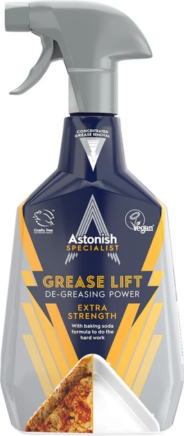 Odtłuszczacz Astonish Specialist Grease Lift z powierzchni kuchennych 750 ml (5060060211124) - obraz 1