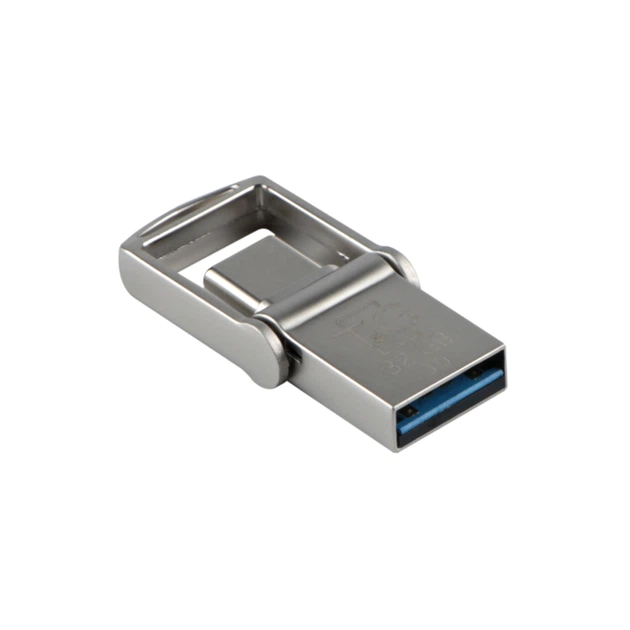 Флешка 2в1 32GB OTG Type-C + USB 3.0 T&G металева — для Android, Samsung, Xiaomi, ПК, ноутбука - зображення 2