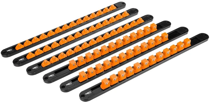 Uchwyty na nasadki Neo Tools 08-002 1/4 3/8 1/2 zestaw 6 szt (5907558473964) - obraz 3