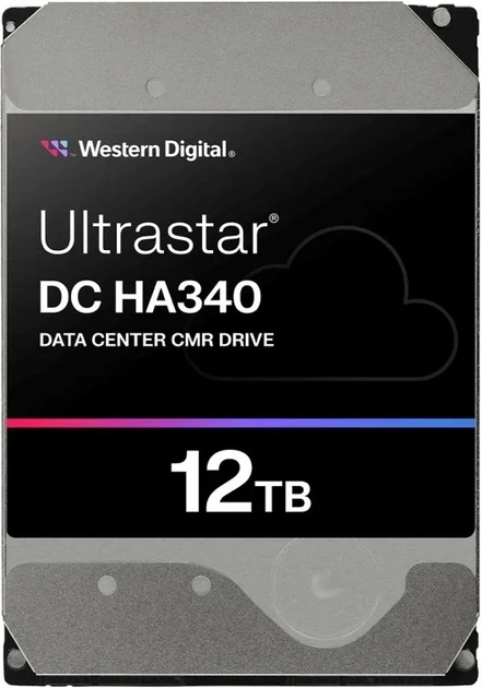 Dysk twardy Western Digital Ultrastar DC HA340 12TB 7200rpm 512MB WUS721212BLE6L4 3.5" SATA III (0B47063) - obraz 2