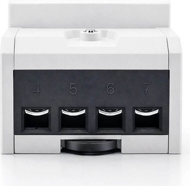 Лічильник електроенергії Qoltec трифазний зі скиданням 400 В 100 А LED для DIN-рейки (5901878509808) - зображення 4