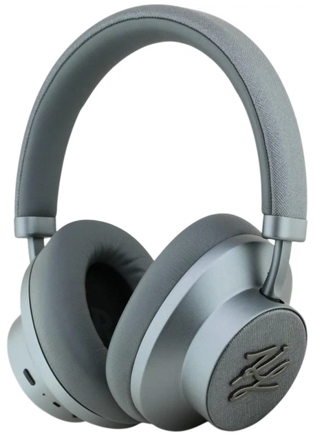 Навушники Karl Lagerfeld Grained Initials Grey (3666339420932) - зображення 1