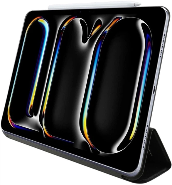 Etui z klapką Karl Lagerfeld Saffiano Magnetic Karl & Choupette do Apple iPad Pro 13" 2024 Black (3666339388034) - obraz 6