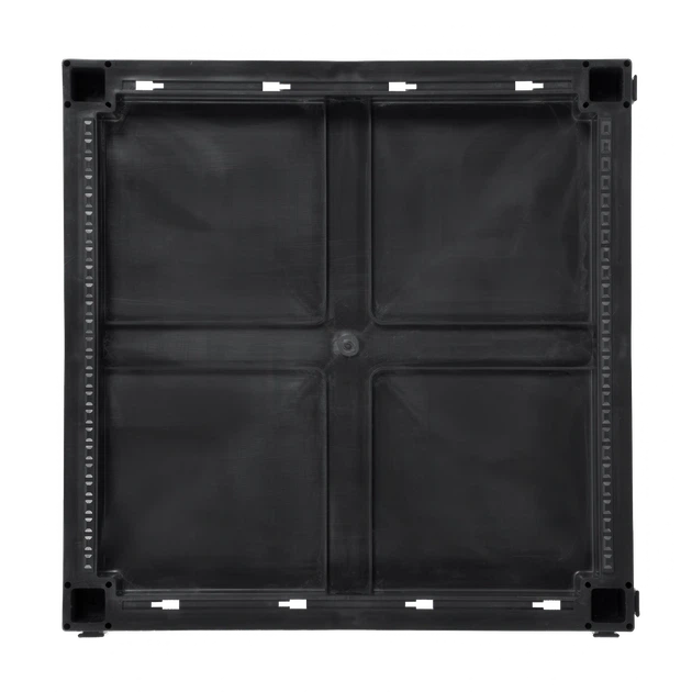 Модульный уличный ящик для растений Cultivo Grow Cube XL 123х82 см 847 л контейнер для цветов, овощей, фруктов с дренажем коричневый - изображение 7