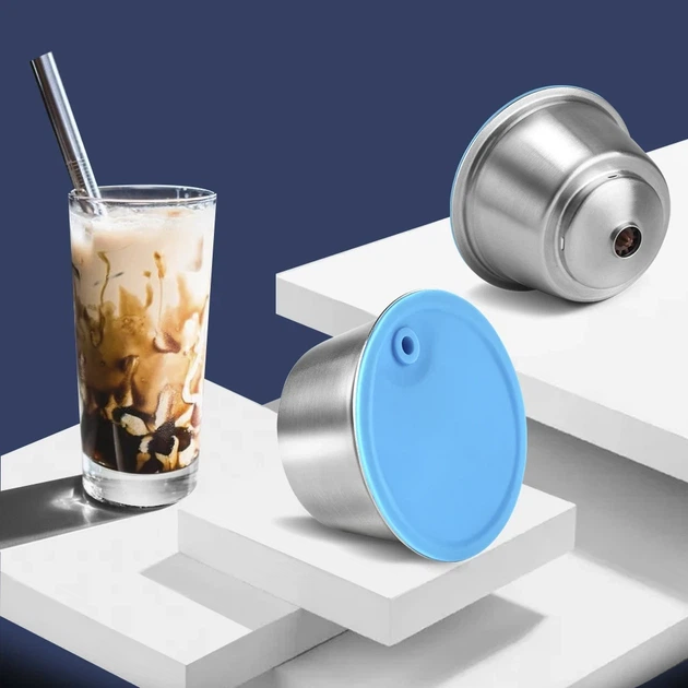 Многоразовая металлическая капсула для кофеварки Dolce Gusto, Krups, Nescafe BHJ-890 - изображение 6