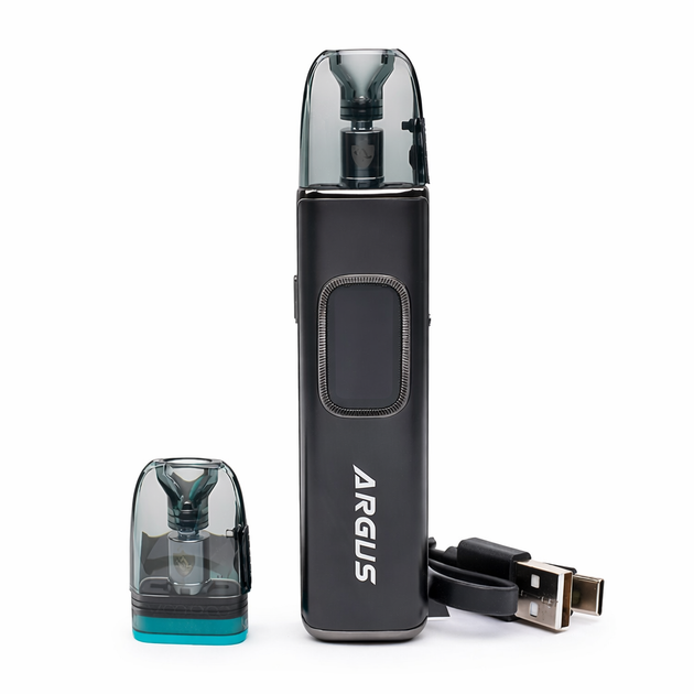 Підсистема Voopoo Argus G3 Kit 1500mAh 30W Midnight Black Чорний - зображення 2