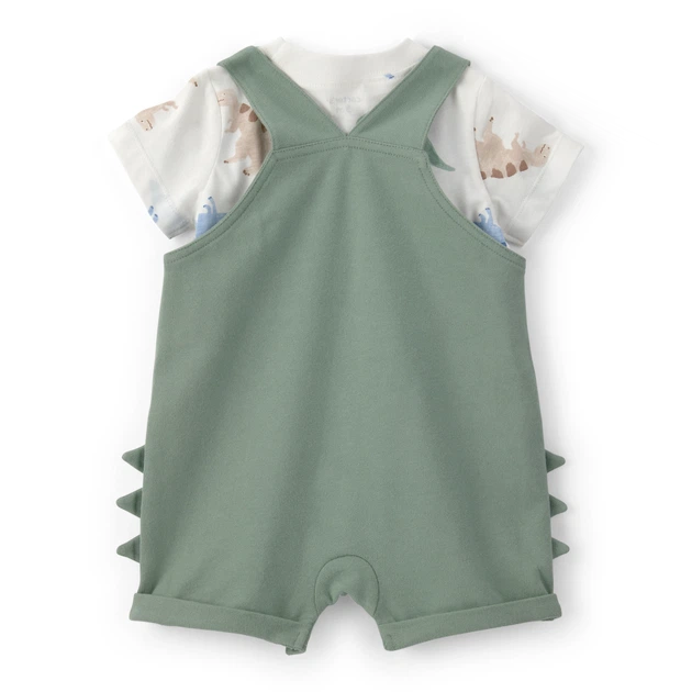 Комплект Carter's 2в1 футболка, комбінезон для мальчика 72-76 см (1U710010_12M) - изображение 2