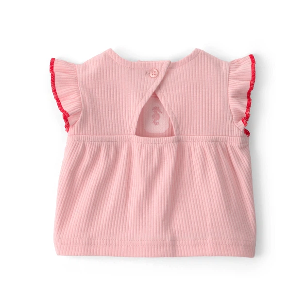 Комплект Carter's 3в1 топ, шорти, пов'язка для дівчинки 72-76 см (1U538410_12M) - Фото 2 Комплект Carter's 3в1 топ, шорти, пов'язка для дівчинки 72-76 см (1U538410_12M) - зображення 2