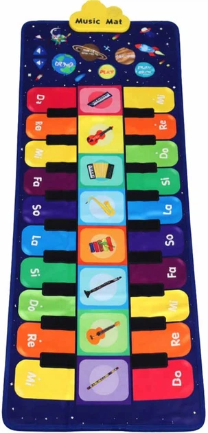 Танцювальний килимок KIK з 10 мелодіями KX2929 (5903039769342) - зображення 2