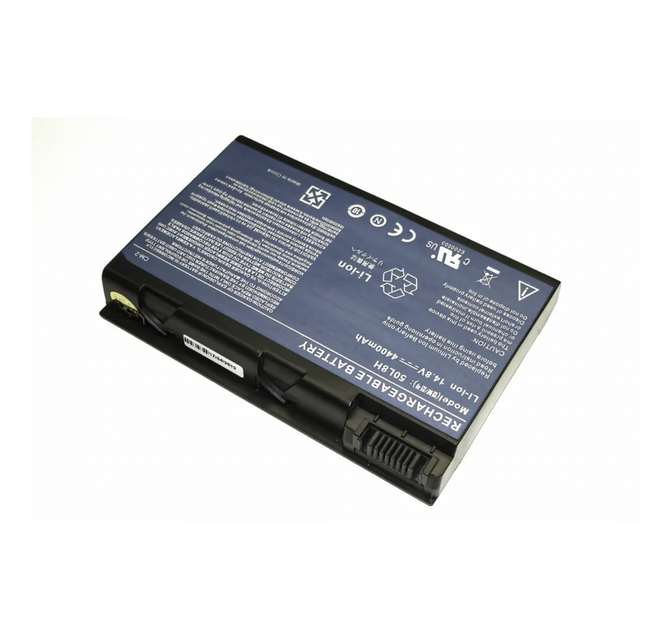 Акумуляторна батарея Acer BATBL50L8H 14.8V 5200mAh, сумісна з ноутбуками Acer Aspire 3100, 3690, 5100, 5110, 5515, 5610, 5630 - Фото 1 Акумуляторна батарея Acer BATBL50L8H 14.8V 5200mAh, сумісна з ноутбуками Acer Aspire 3100, 3690, 5100, 5110, 5515, 5610, 5630 - зображення 1