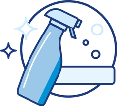 Спрей - мус обезжириватель с отбеливателем для ванны, WC и дома ACE SPRAY FORMULA IGIENIZZANTE BAGNO CON CANDEGGINA 750 мл - изображение 10