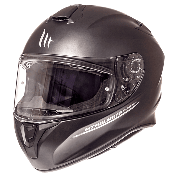 Мотошолом MT Helmets TARGO Solid A1 Matt Black 3XL - зображення 2