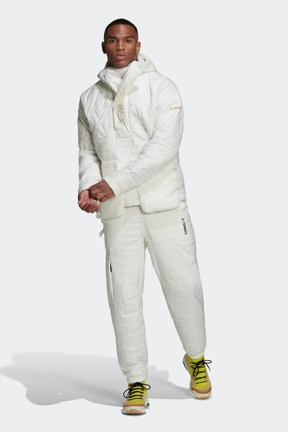 Чоловічий анорак TERREX MADE TO BE REMADE PADDED GQ8349 куртка весняна білого кольору Розмір M - изображение 4