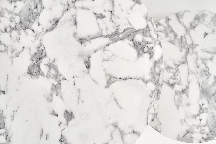 Zestaw ław Halmar PAOLA Biały marmur/ złoty 2 szt (V-CH-PAOLA-LAW-ZŁOTY) (5905248108226) - obraz 9