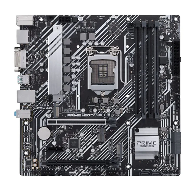 Материнська плата Asus Prime H570M-Plus (s1200, Intel, MicroATX) (Prime H570M-Plus) Б/В - Фото 1 Материнська плата Asus Prime H570M-Plus (s1200, Intel, MicroATX) (Prime H570M-Plus) Б/В - зображення 1