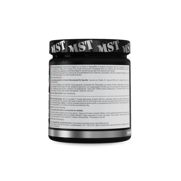 Креатин MST Creatine Monohydrate 300 г без вкуса, MST микронизированный моногидрат в порошке - изображение 3