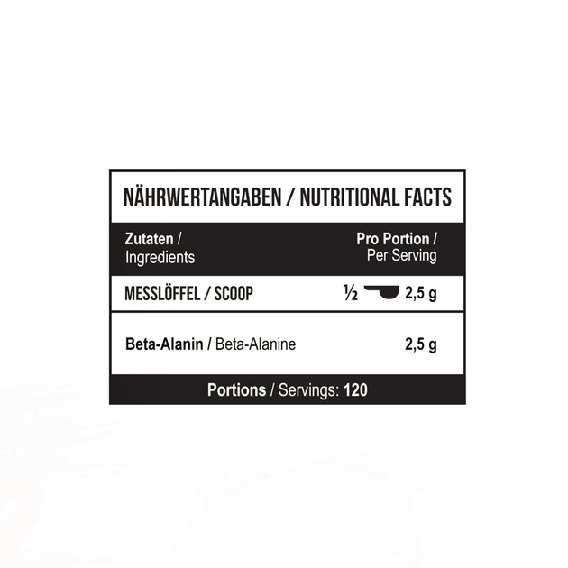 Аминокислота MST beta-alanine pwo pre-workout 300 грамм без вкуса, mst аминокислота бета-аланин - изображение 4