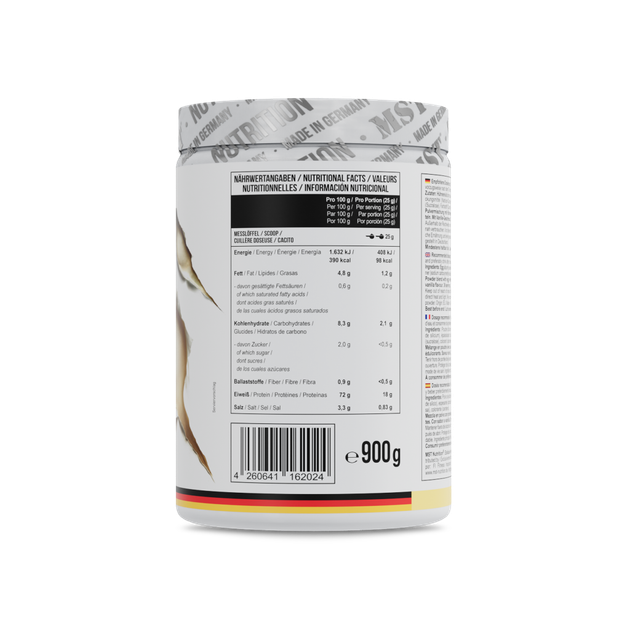 Яичный протеин MST egg white protein 900 грамм со вкусом ваниль, mst яичный протеин, альбумин - изображение 2
