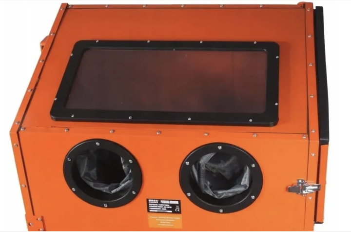 Пескоструйная камера Bass Polska 250 л — профессиональная камера для пескоструйной очистки металла - изображение 7