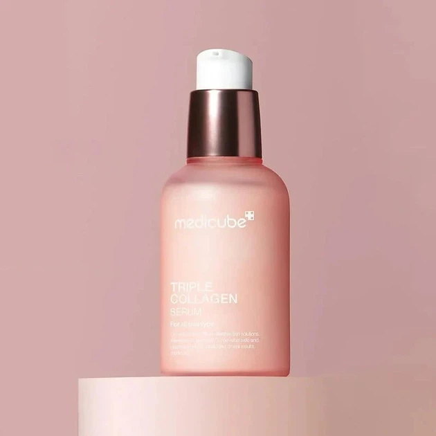 Увлажняющая сыворотка с коллагеном и гиалуроновой кислотой Medicube Triple Collagen Serum 55 мл - изображение 2