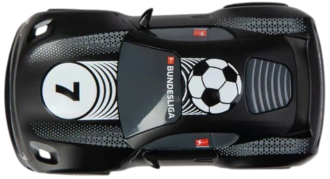 Samochód zdalnie sterowany Carrera Bundesliga Mini RC 1:43 2.4 GHz Czarny (370430043) (9003150149644) - obraz 4