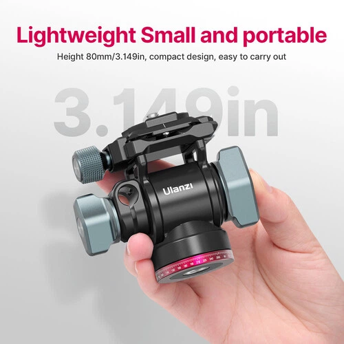 Штативна голова Ulanzi U-190 Hydraulic Head Mini (2895) - зображення 14