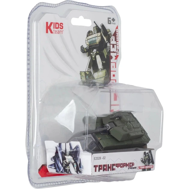 Трансформер Kids Team Танк Abrams (E2028-02) - Фото 4 Трансформер Kids Team Танк Abrams (E2028-02) - зображення 4