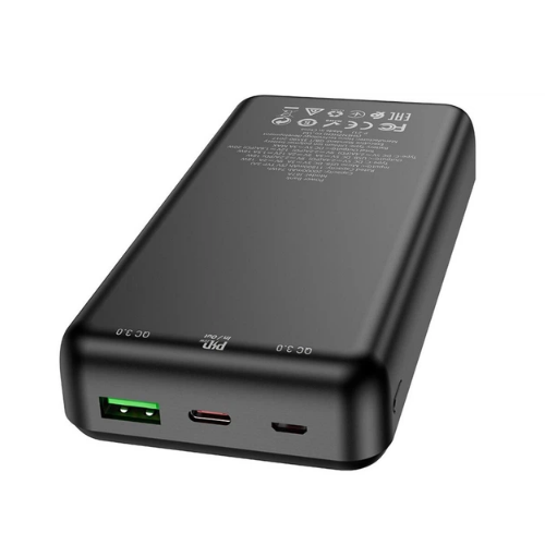 Павербанк 20000 mAh Hoco J87A 20W QC+PD чорний - зображення 5