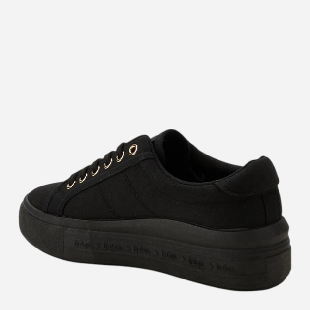 Trampki damskie materiałowe do kostki Lee Cooper LCW-26-44-4475 37 Czarne (5901479632813) - obraz 3