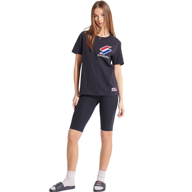 Superdry жіночі велосипедні шорти Kokkino темно-сині S W7110223A JKE (S) - Фото 3 Superdry жіночі велосипедні шорти Kokkino темно-сині S W7110223A JKE (S) - изображение 3