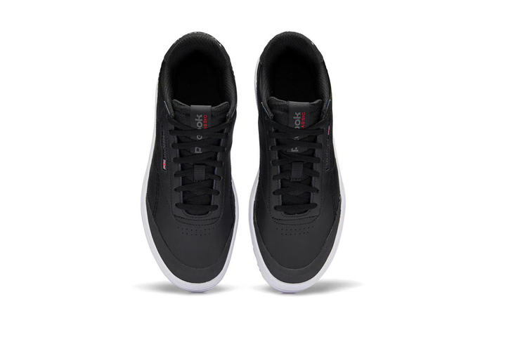 Жіноча взуття Reebok Club C Double Geo шкіряні кросівки чорні 36 GW0224 (36) - зображення 3