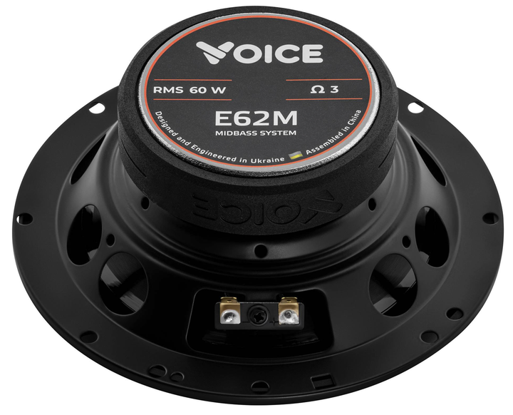 Динамики в машину Мидбасы Voice E62M 60 Вт автомобильная басистая акустика - изображение 3