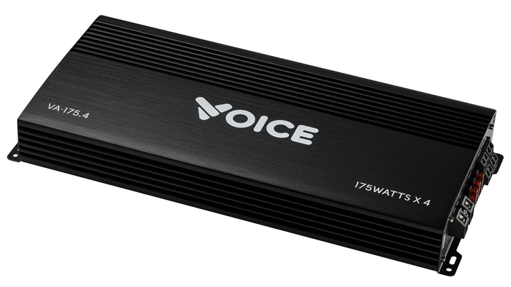 Автомобильный усилитель 4 канала Voice VA-175.4 (с регулятором баса) - изображение 4