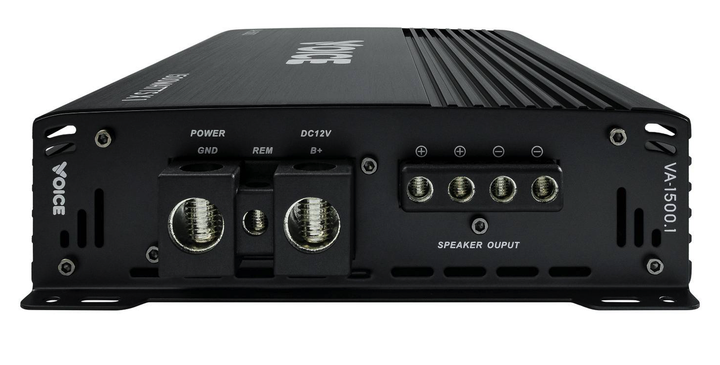 1-канальный усилитель Voice VA-1500.1, 1×1530 Вт RMS, класс D, для сабвуфера - Фото 4 1-канальный усилитель Voice VA-1500.1, 1×1530 Вт RMS, класс D, для сабвуфера - изображение 4
