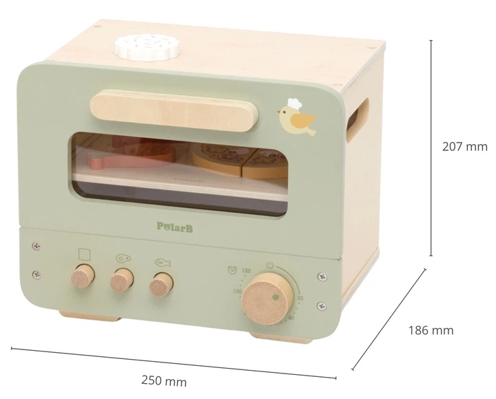 Дерев’яний набір Viga PolarB кухня з духовкою та комплект печива (6971608442605) - зображення 7