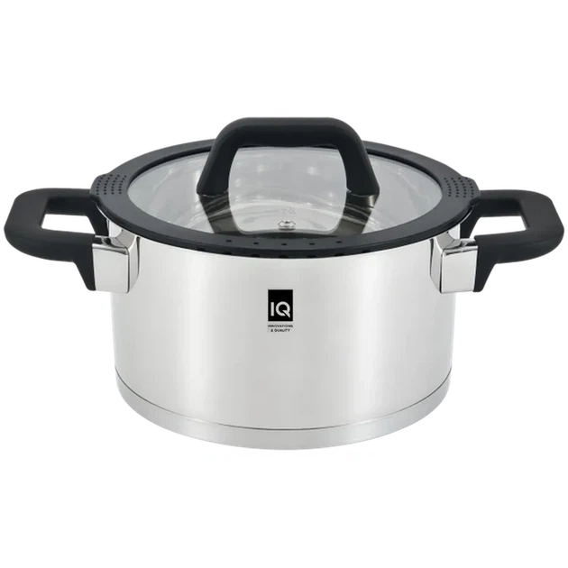 Кастрюля IQ Be Traditional 20 см (3.3 л) IQ-2046-20 - Фото 1 Кастрюля IQ Be Traditional 20 см (3.3 л) IQ-2046-20 - зображення 1