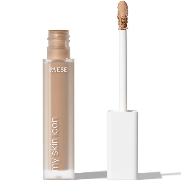 Консилер з сатиновим фінішем Paese My Skin Icon - 02 Natural Beige (6.5 ml) - изображение 3