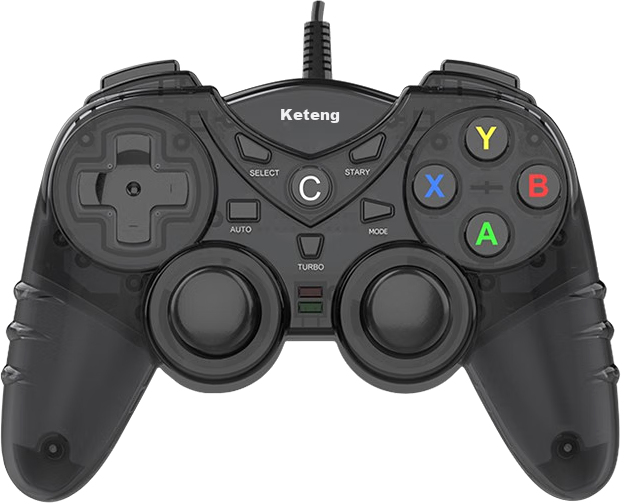 Проводной игровой контроллер KETENG P715 - Фото 1 Проводной игровой контроллер KETENG P715 - изображение 1
