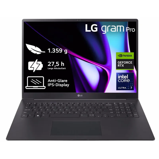 Ультрабук Lg Gram 16Z90TR 16" 2K 144Hz/ RTX 5050/ Ultra 7-255H/32Gb DDR5/ 2 TB SSD/90Wh АКБ - Фото 1 Ультрабук Lg Gram 16Z90TR 16" 2K 144Hz/ RTX 5050/ Ultra 7-255H/32Gb DDR5/ 2 TB SSD/90Wh АКБ - изображение 1